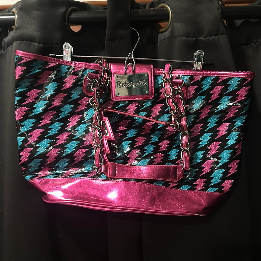 Betseyville Metalic Glitter Shoulder Bag